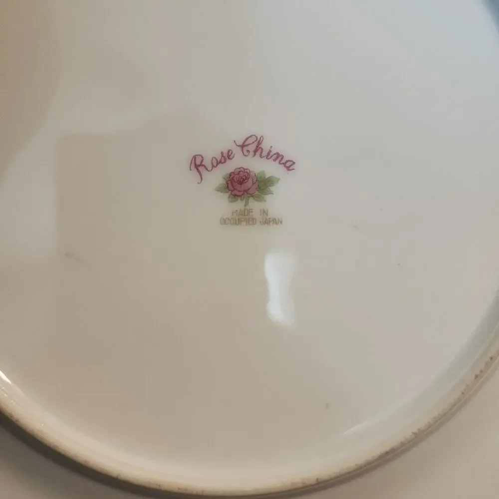 Rose China vtg rose